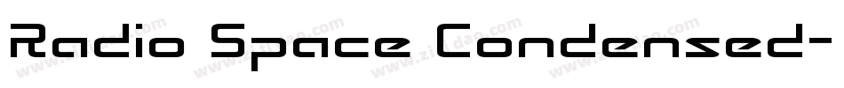 Radio Space Condensed字体转换